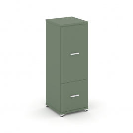 Концепт Шкаф 1 узкая секция, 3 ниши CN.STU-312 W Кобо/Металл Белый 420*420*1186