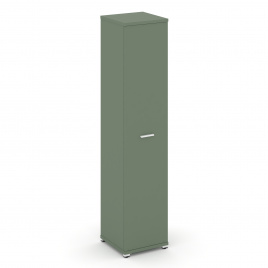 Концепт Шкаф 1 узкая секция, 5 ниш CN.STU-518 W Кобо/Металл Белый 420*420*1922
