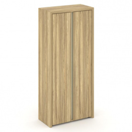 Корнер Шкаф высокий широкий COR.ST-1.9 Орех Лоренцо/Графит 900*450*2000