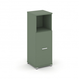 Концепт Шкаф 1 узкая секция, 3 ниши CN.STU-313 W Кобо/Металл Белый 420*420*1186