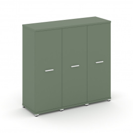 Концепт Шкаф 3 узкие секции, 3 ниши CN.STU-336 W Кобо/Металл Белый 1252*420*1186