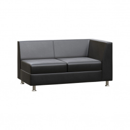 Prime Секция с подлокотником двухместная левая PR.SP-2 (L) Enzo 994 1300х770х720