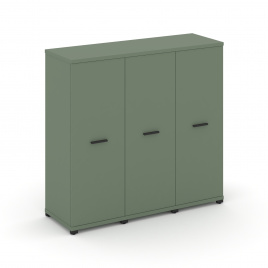 Концепт Шкаф 3 узкие секции, 3 ниши CN.STU-336 B Кобо/Металл Черный 1252*420*1186
