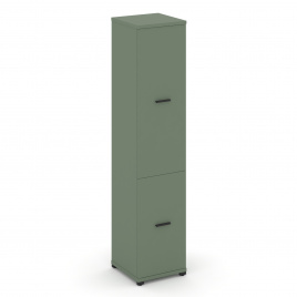 Концепт Шкаф 1 узкая секция, 5 ниш CN.STU-512 B Кобо/Металл Черный 420*420*1922