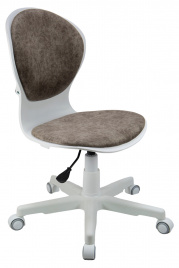 Кресло 1139 FW PL White велюр Bliss 08 розовый