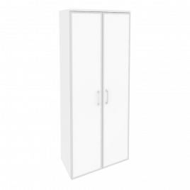Оникс Шкаф высокий широкий O.ST-1.10 R black Дуб Мали/Стекло Black 800*420*1977
