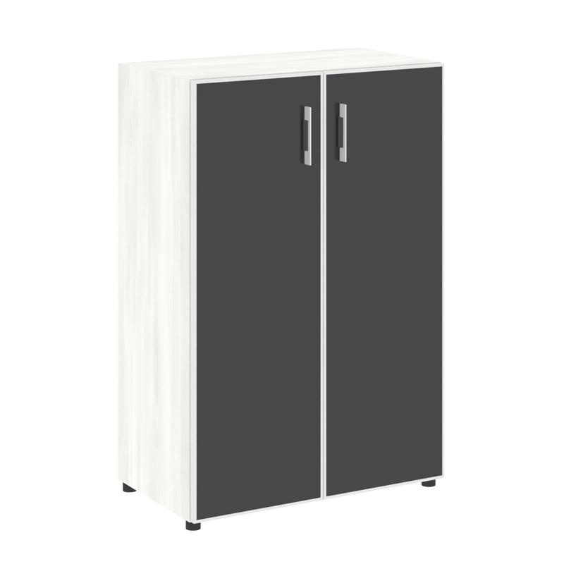 Ялта Шкаф LT.ST-2.4 R black Дуб Мали/Стекло Black 800*450*1195 фото 3