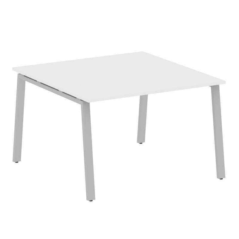Метал Систем Переговорный стол (1 столешница) на А-образном м/к БА.ПРГ-1.2 Акация Лорка/Металл Белый фото 12