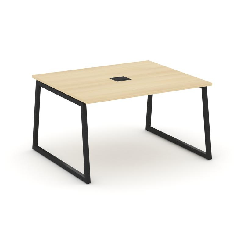 Стайл Проджект Стол переговорный SN-4T1.SPRG-033 Серый Пепел/Металл Серый/Заглушка Металл Серый 1380 фото 9