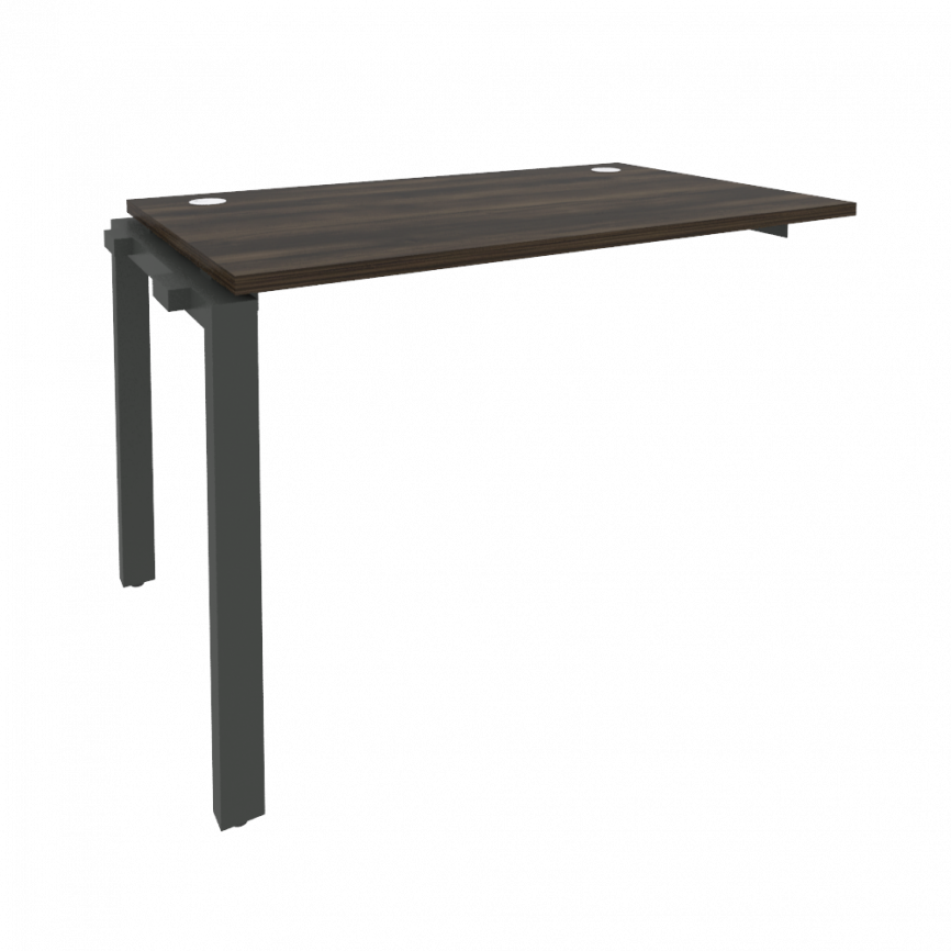 Оникс Наборный элемент рабочей станции на П-образном м/к O.MP-1.NRS-2.7 Дуб Мали/Металл Белый 1180*7 фото 11