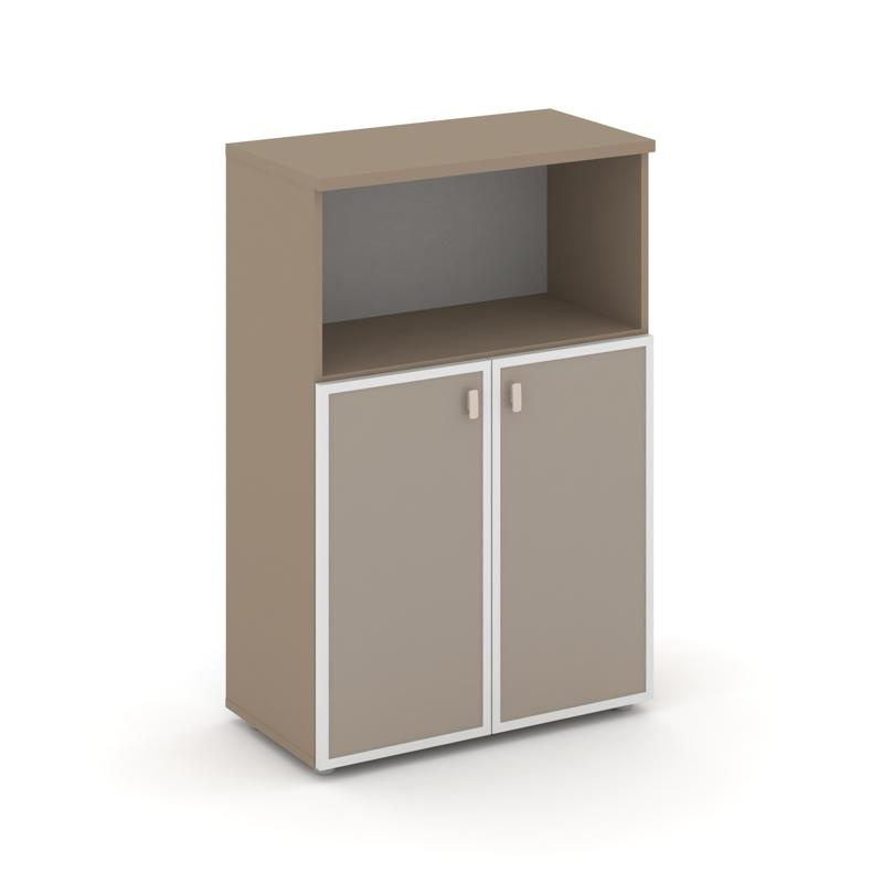 Эстетика Шкаф средний широкий ES.ST-2.2R U Латте/Лакобель umbra 800*420*1207 фото 2