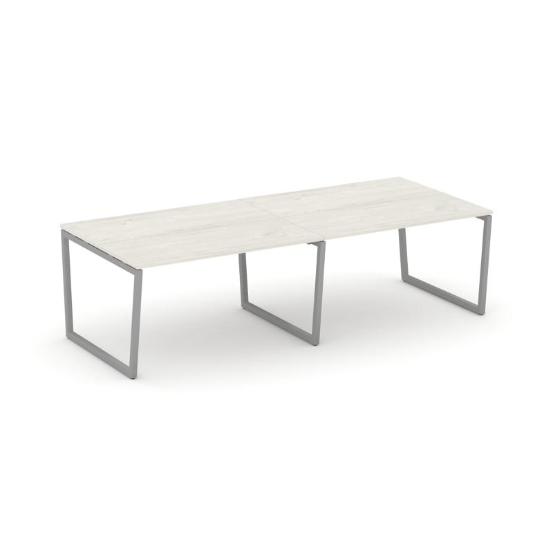 Стайл Проджект Стол переговорный SN-4T2.SPRG-042.3 Серый Пепел/Металл Черный 2360*1180*750 фото 18