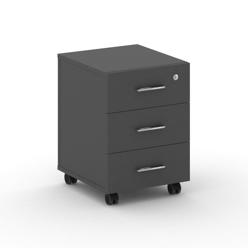 Фреско Тумба мобильная FRU.TM-2 Белый Бриллиант UM/Хром 420*460*587 фото 1