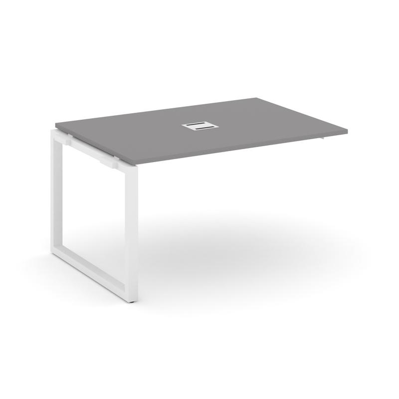 Стайл Проджект Проходной наборный элемент переговорного стола SN-59O.NSPRG-001 Серый Пепел/Металл Че фото 30
