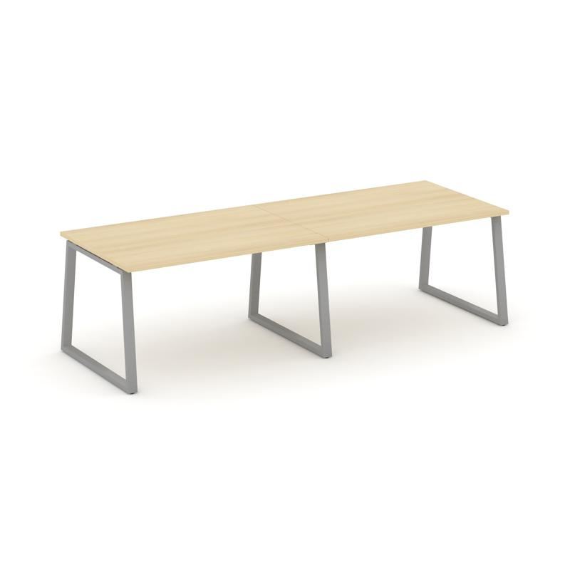 Стайл Проджект Стол переговорный SN-6T1.SPRG-013.3 Серый Пепел/Металл Черный 2760*980*750 фото 8