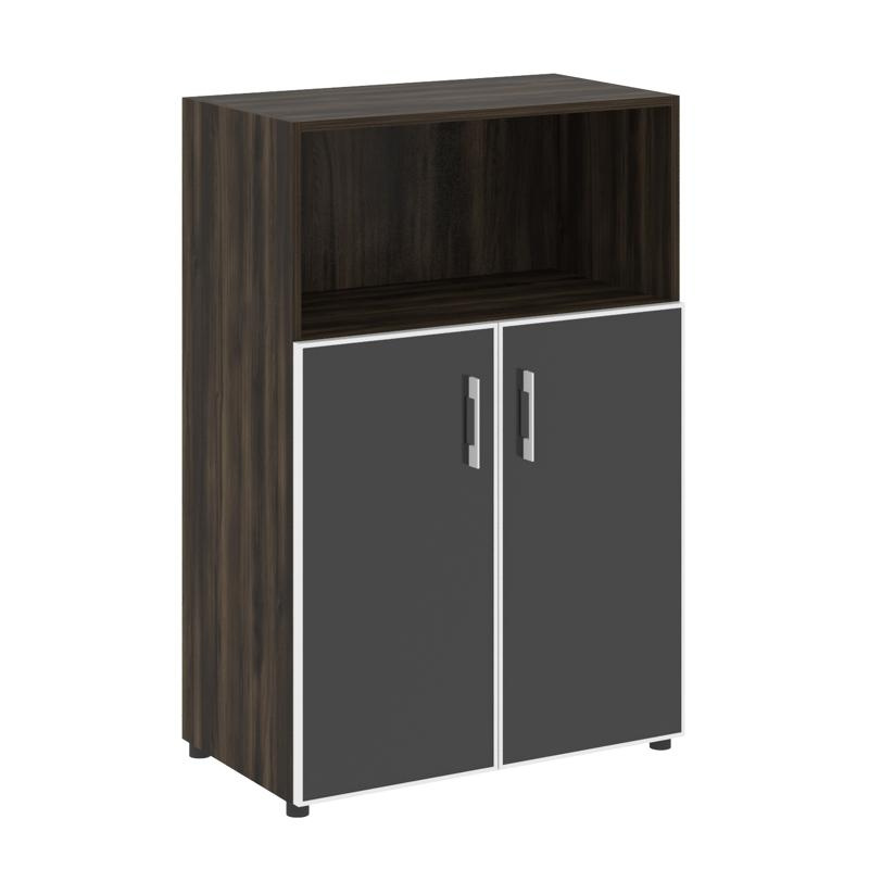 Ялта Шкаф LT.ST-2.2 R black Дуб Мали/Стекло Black 800*450*1195 фото 8