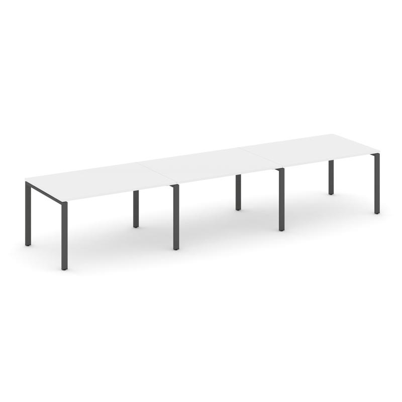 Стайл Проджект Стол переговорный SN-6P.SPRG-021.3 Антрацит NEW/Металл Черный 2940*980*750 фото 5