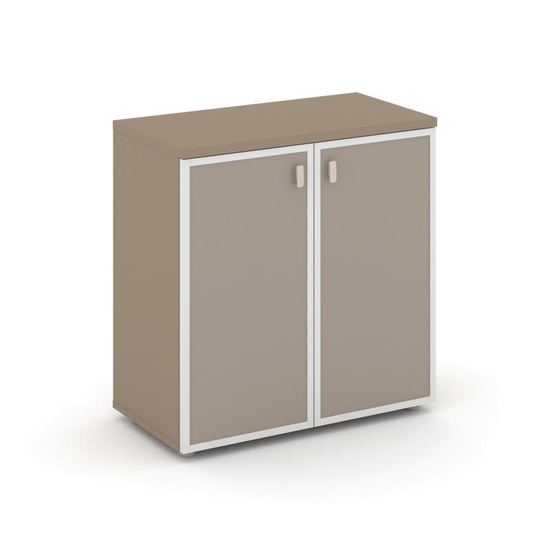 Эстетика Шкаф низкий широкий ES.ST-3.2R U Латте/Лакобель umbra 800*420*823 фото 2