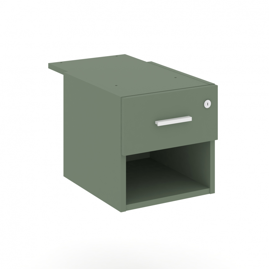 Концепт Тумба с открытой нишей и 1 ящ. CN.PT-005 W Кобо 347*573*336 фото 1