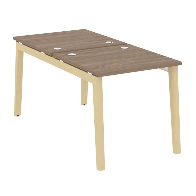 Оникс Вуд Рабочая станция OW.D.RS-2.0.8 Дуб Мали/Дуб Светлый/Металл Белый 780*1635*750 фото 3