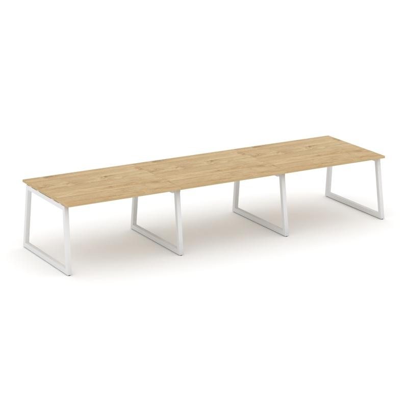 Стайл Проджект Стол переговорный SN-5T1.SPRG-053.3 Серый Пепел/Металл Черный 4140*1180*750 фото 28