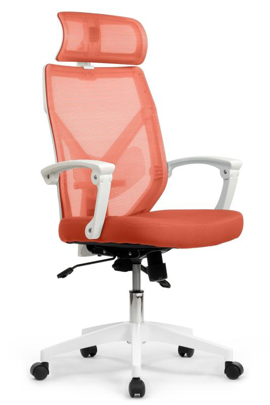 Кресло Оливер RCH W-203AC Белый пластик/Оранжевый фото 15