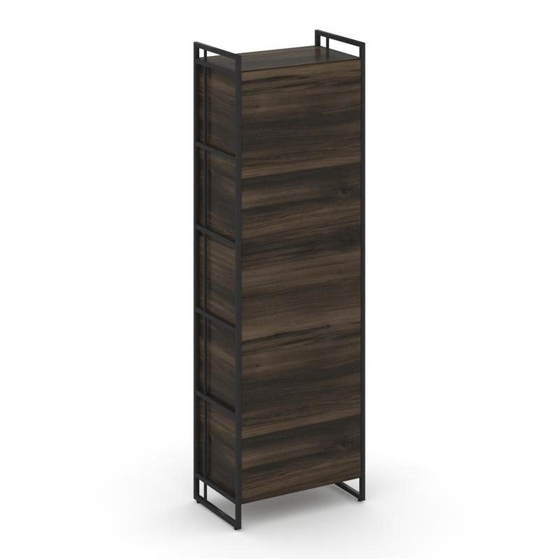 Рифт Гардероб RF.GB-51 (R) Дуб Табак/Металл Антрацит/Черный Ручки 640*396*2010 фото 13