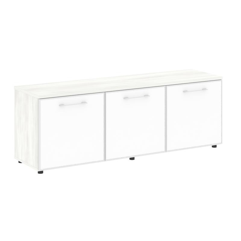 Ялта Тумба модульная LT.TS-3.5 black Дуб Мали/Стекло Black 1642*450*580 фото 6