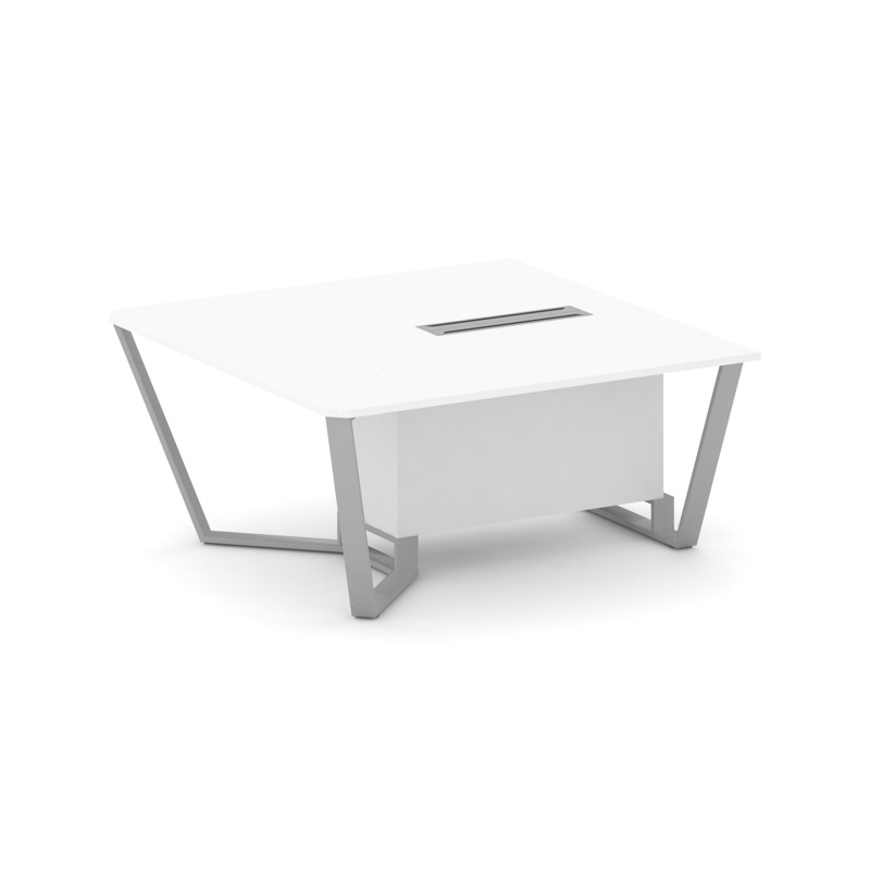 Стил Мит Начальный модуль L=1600 KDK-PR.B.SPNW-16 Тиквуд Светлый/Металл Черный 1600*1600*750 фото 12