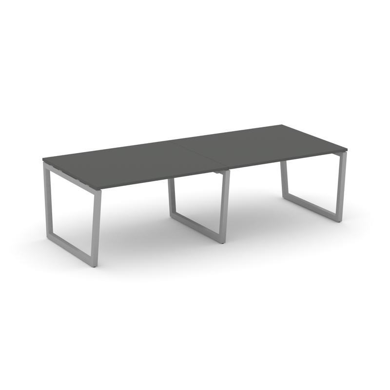 Стайл Проджект Стол переговорный SN-5T2.SPRG-043.3 Серый Пепел/Металл Черный 2760*1180*750 фото 11