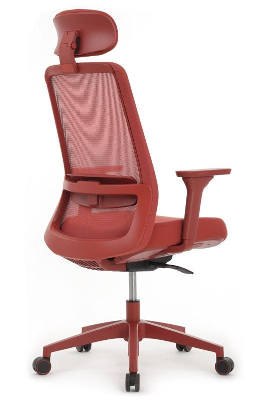 Кресло Ворк W-218C RED Красный фото 77