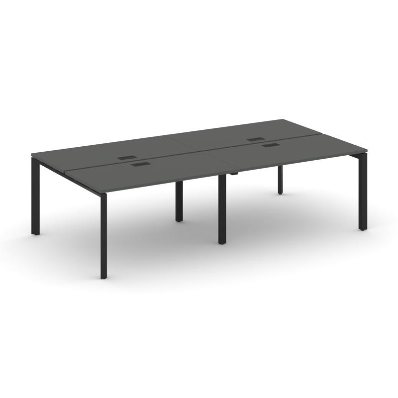 Стайл Проджект Рабочая станция двухсторонняя SN-59P.DRS-032 Серый Пепел/Металл Серый/Заглушка Пласти фото 7