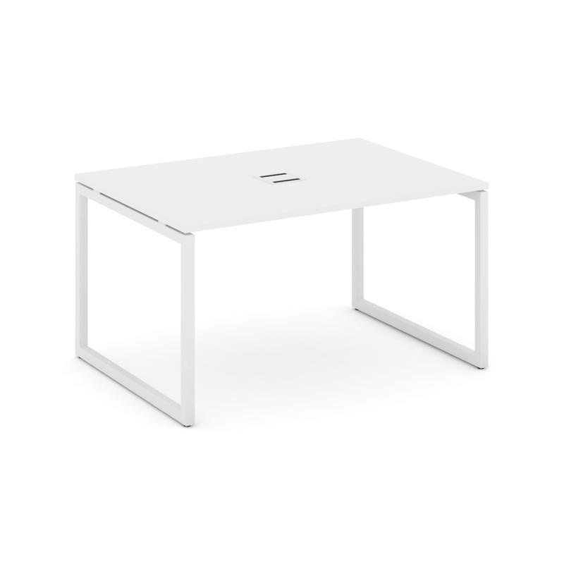 Стайл Проджект Стол переговорный SN-4O.SPRG-004 Серый Пепел/Металл Черный 1580*980*750 фото 8