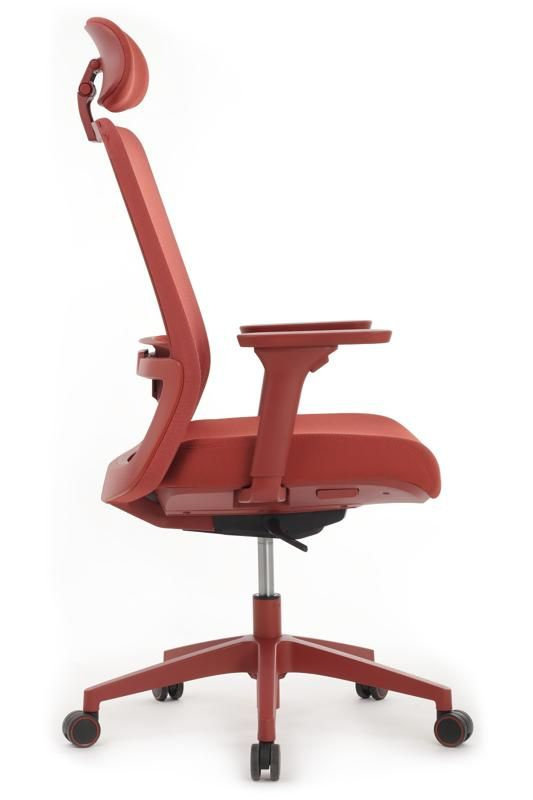 Кресло Ворк W-218C RED Красный фото 76