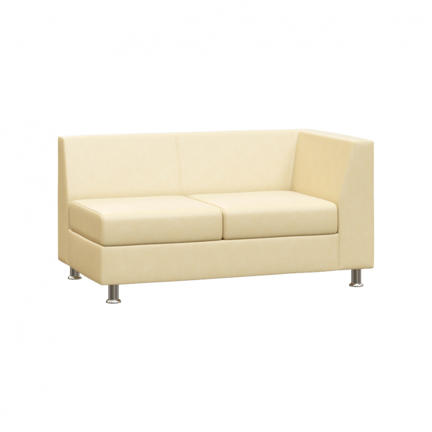 Prime Секция с подлокотником двухместная левая PR.SP-2 (L) Enzo 994 1300х770х720 фото 3