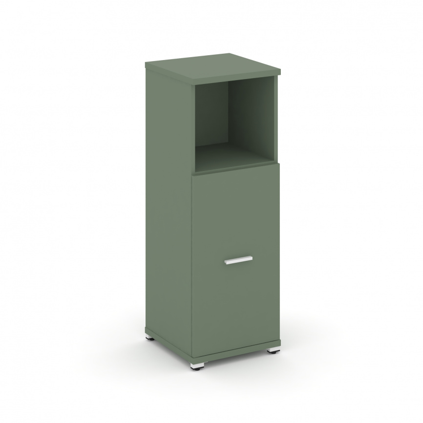 Концепт Шкаф 1 узкая секция, 3 ниши CN.STU-313 W Кобо/Металл Белый 420*420*1186 фото 1