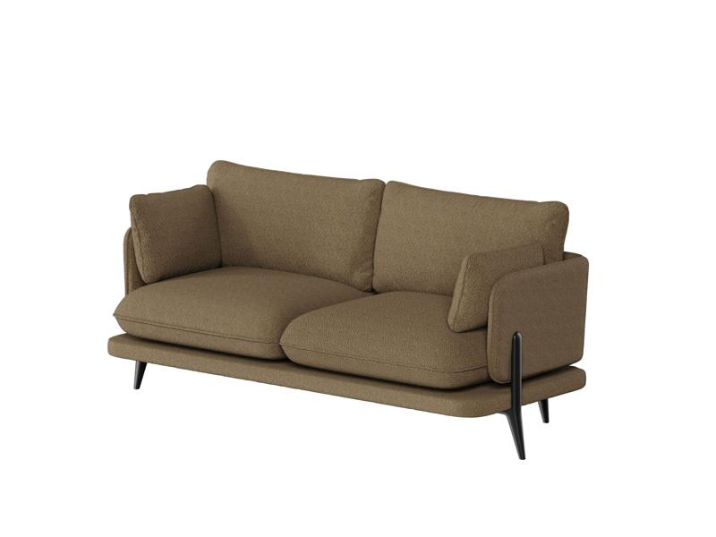 Поско Диван двухместный PSC-02 Merino 003/Металл Черный 2000*850*850 фото 6