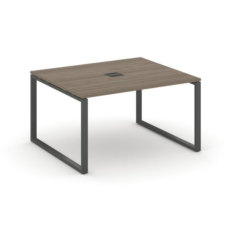Стайл Проджект Стол переговорный SN-6O.SPRG-033 Серый Пепел/Металл Черный 1380*1180*750 фото 11