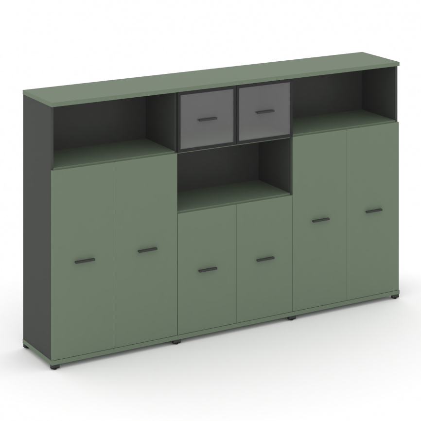 Концепт Набор №431.S CN.STSN-431 RPB A Кобо/Антрацит/Металл Антрацит 2500*420*1554 фото 4
