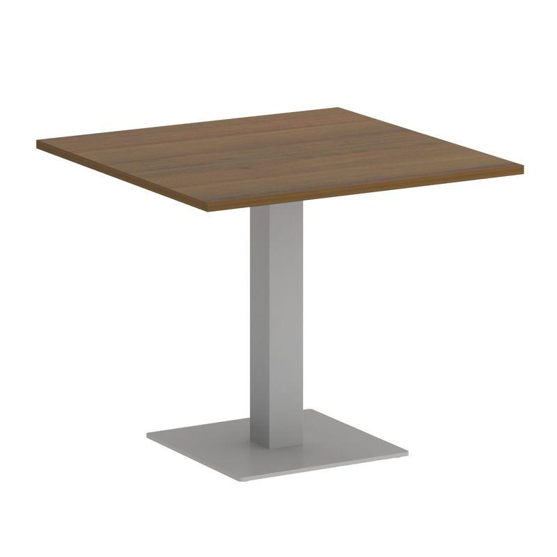 Рива Стол квадратный А.СПРГ-2 Антрацит NEW/Металл Черный 900*900*750 фото 2