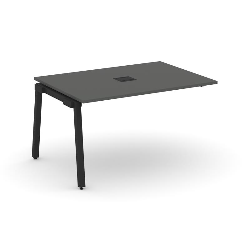 Стайл Проджект Проходной наборный элемент переговорного стола SN-5A.NSPRG-004 Серый Пепел/Металл Чер фото 25