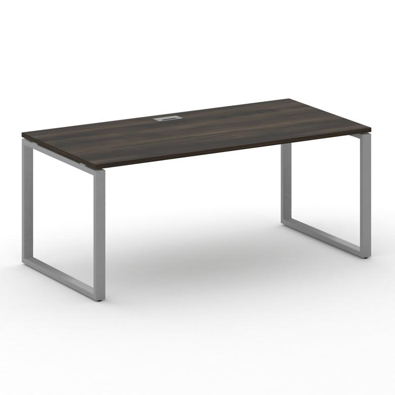 Шифт Стол руководителя прямой без тумбы SK.SR-180.P Тиквуд Светлый/Металл Капучино 1800*900*753 фото 5