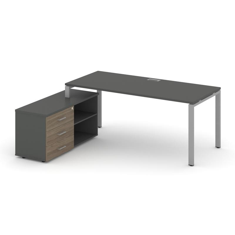Стайл Проджект Директ Стол письменный с греденцией левой SN-6P.SRG-013.M(L) Дуб Табак/Дуб Табак/Антр фото 53