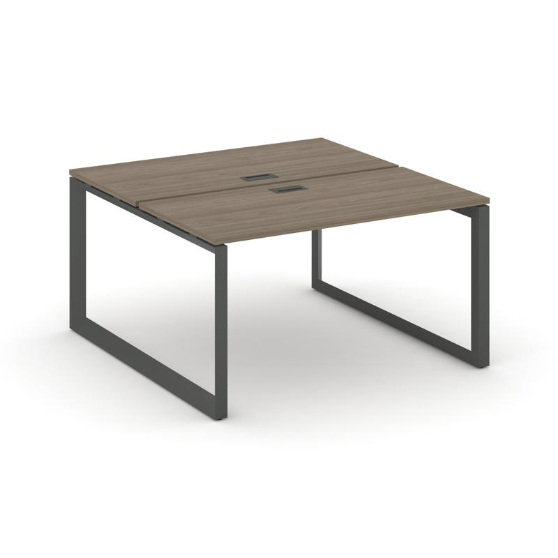 Стайл Проджект Рабочая станция двухсторонняя SN-59O.DRS-011 Серый Пепел/Металл Серый/Заглушка Пласти фото 3