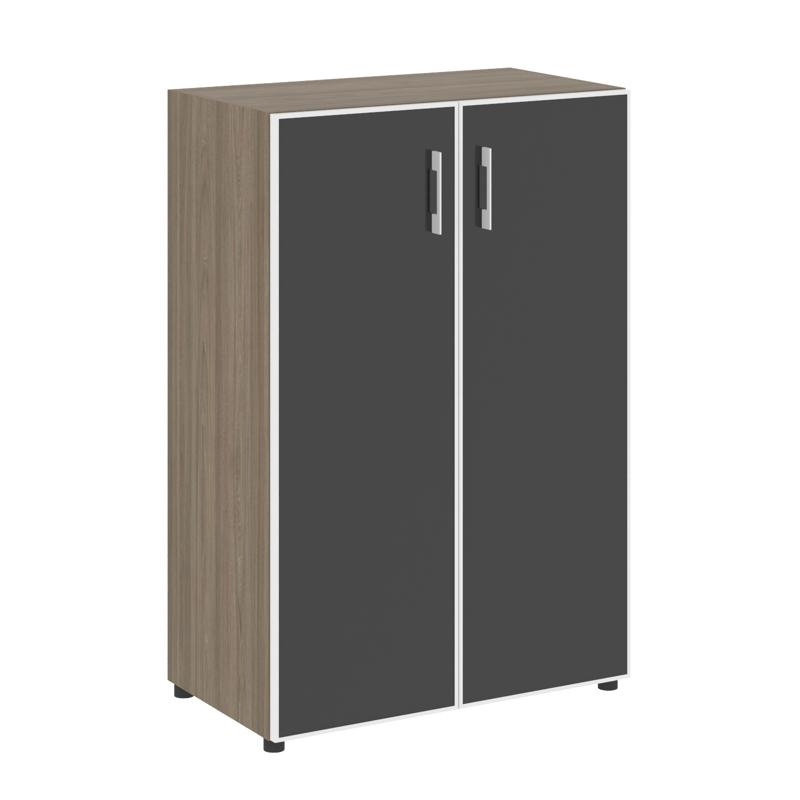 Ялта Шкаф LT.ST-2.4 R black Дуб Мали/Стекло Black 800*450*1195 фото 4