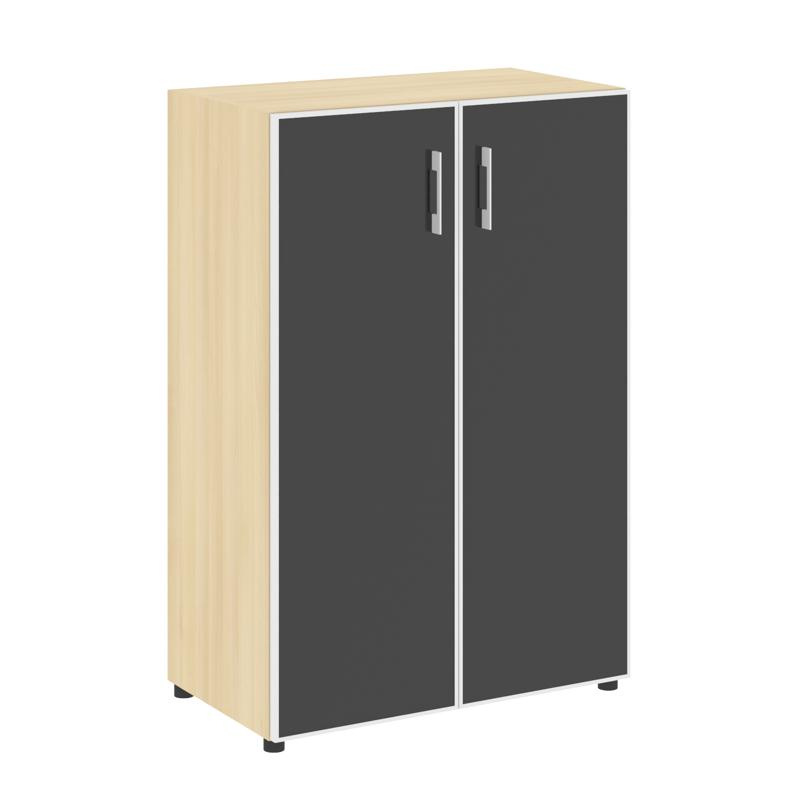 Ялта Шкаф LT.ST-2.4 R black Дуб Мали/Стекло Black 800*450*1195 фото 1