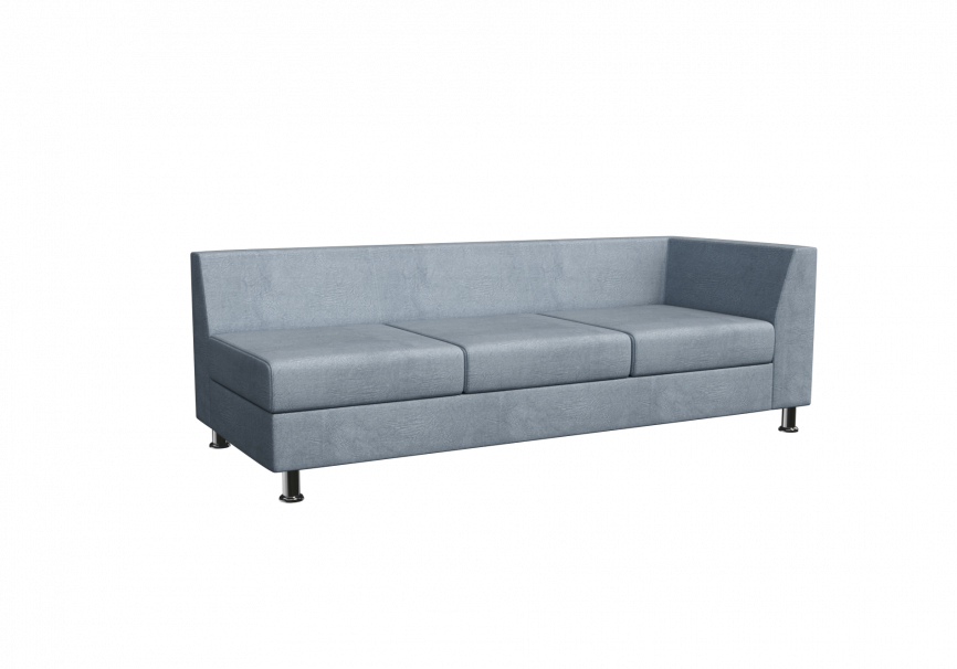 Prime Секция с подлокотником  трехместная левая PR.SP-3 (L) Enzo 994 1850х770х720 фото 6