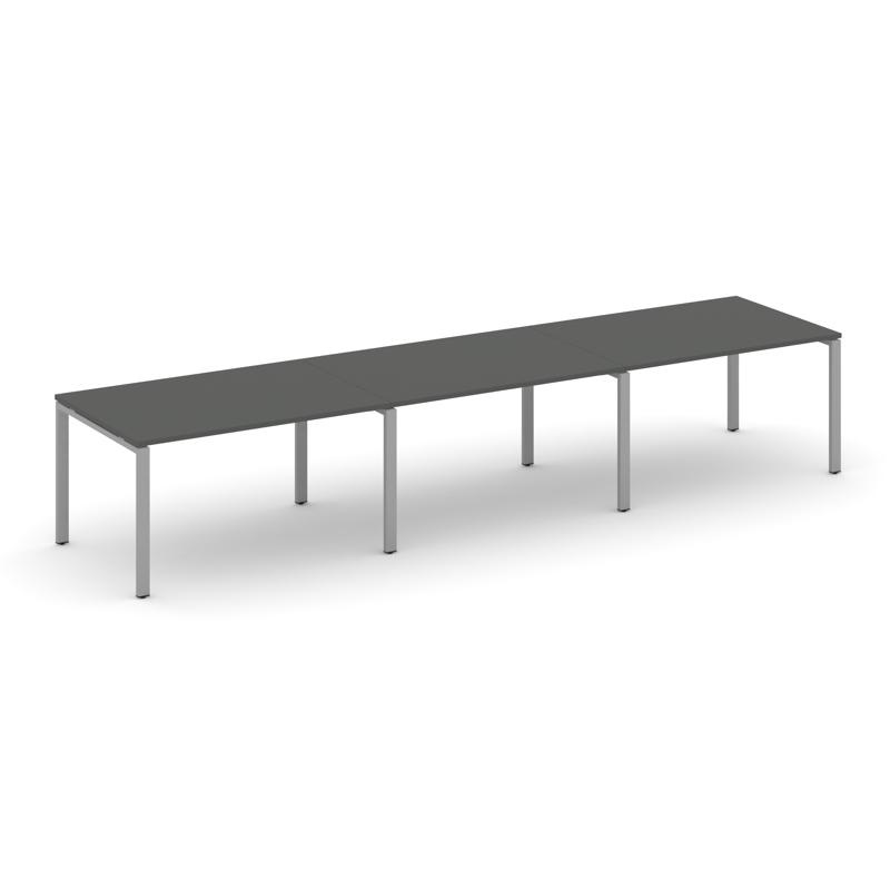 Стайл Проджект Стол переговорный SN-6P.SPRG-021.3 Антрацит NEW/Металл Черный 2940*980*750 фото 31