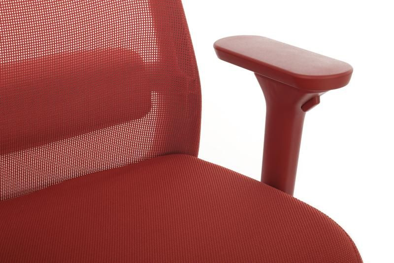 Кресло Ворк W-218C RED Красный фото 83