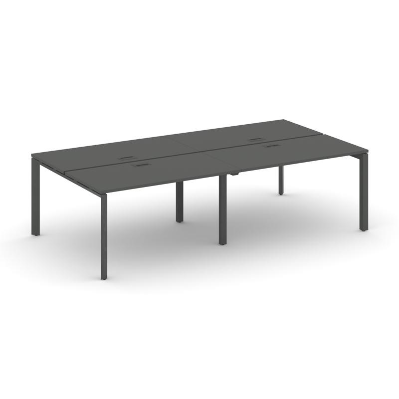 Стайл Проджект Рабочая станция двухсторонняя SN-59P.DRS-051 Серый Пепел/Металл Серый/Заглушка Пласти фото 1